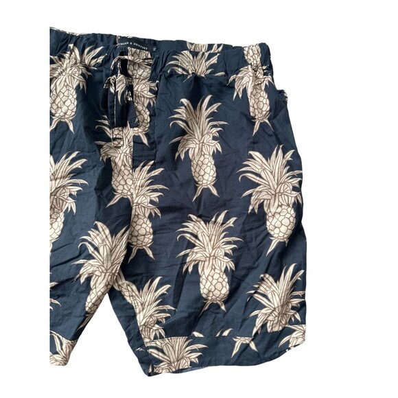 OSMOND & DEMPSEY Men’s Pineapple Print Shorts Size XL - Picture 5 of 6